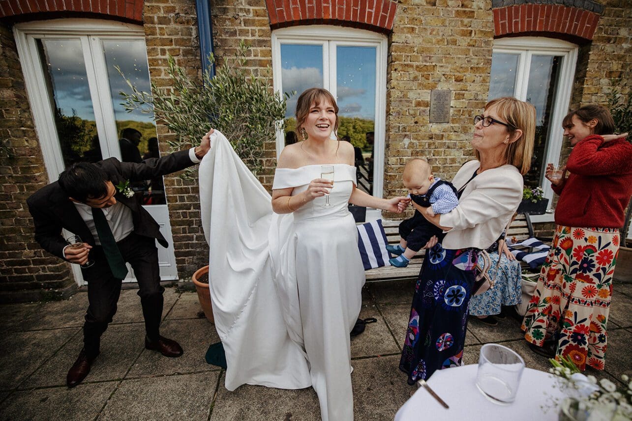 Documentary wedding photographer