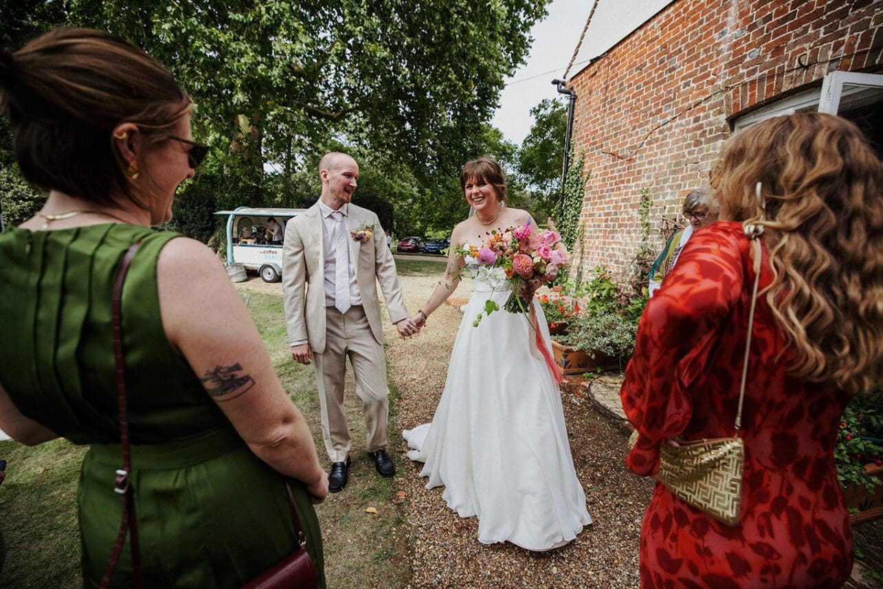 Documentary wedding photographer