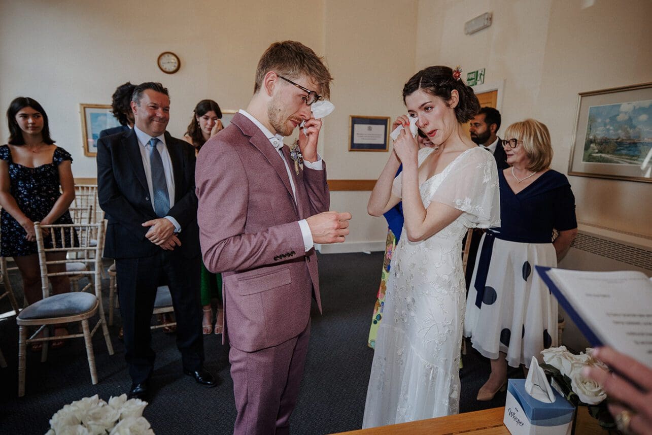 Documentary wedding photographer